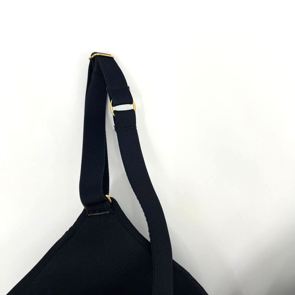 NWOT Lively The Front Close No-Wire Bra Black Size 36DD Wireless Comfortable - Picture 12 of 16